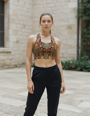 Rangrez Sports Bra Longline Sports Bra — Dripper