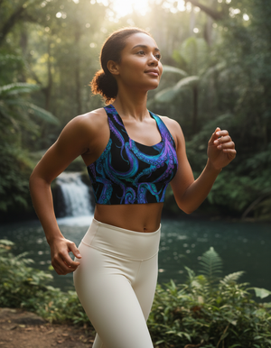 Abyss Longline Sports Bra Longline Sports Bra — Dripper
