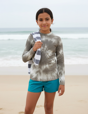 Angora Glacier Rash Guard Youth Rash Guard — Dripper