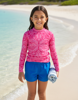 Burst Kids Rash Guard bikini — Dripper