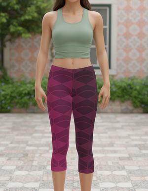 Electric Fuchsia Tsuki leggings