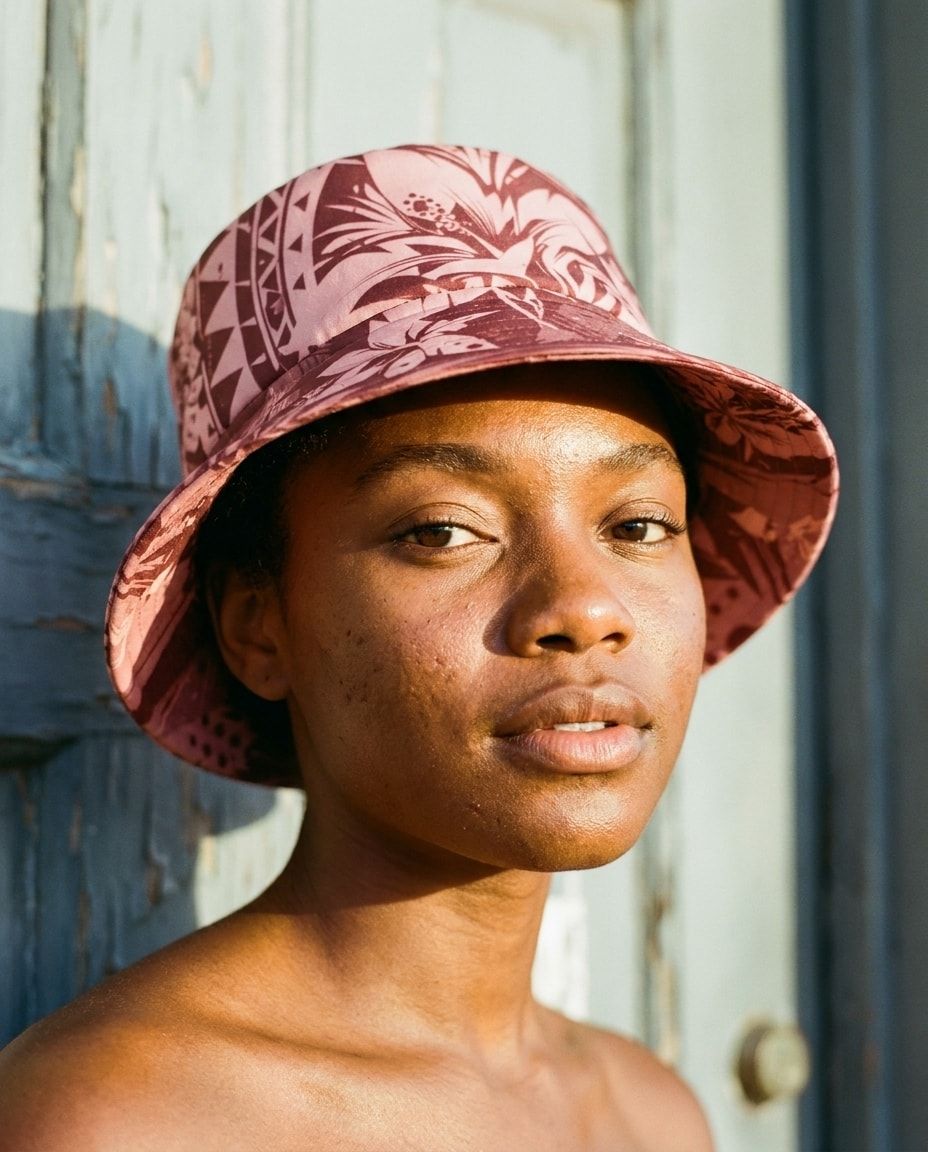 Dusty Rose Koa Uli bucket hats — view 1 of 2