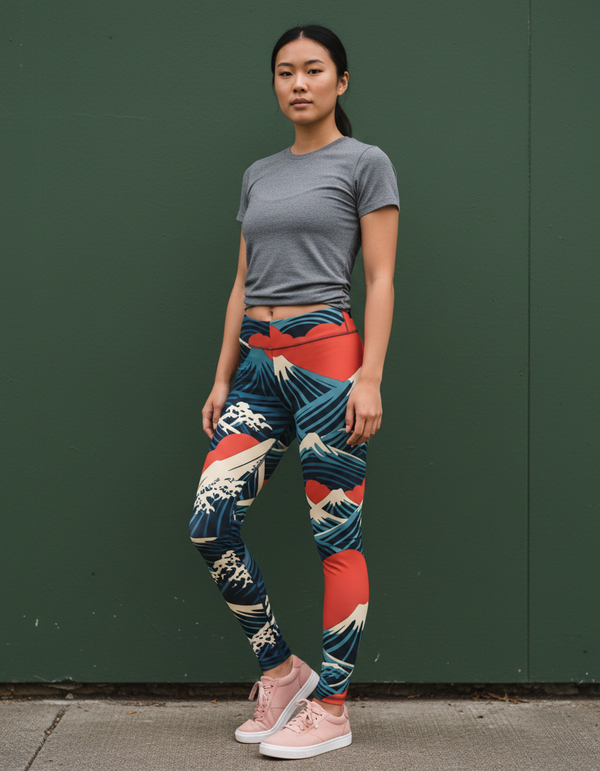 Japanese Collection full-length leggings