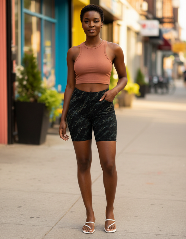 Obsidian Collection women's short shorts