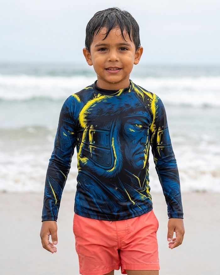 Rashguard — Boys Mongol Warrior