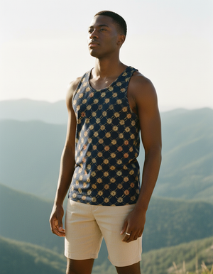 White Onyx Yuki Tank Top Men's Tank Top — Dripper