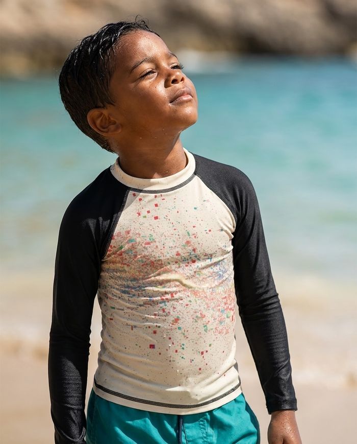 Rashguard — Boys Angora Pixelate