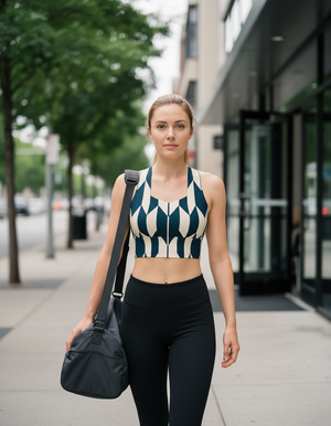 Sakura Longline Sports Bra Longline Sports Bra — Dripper