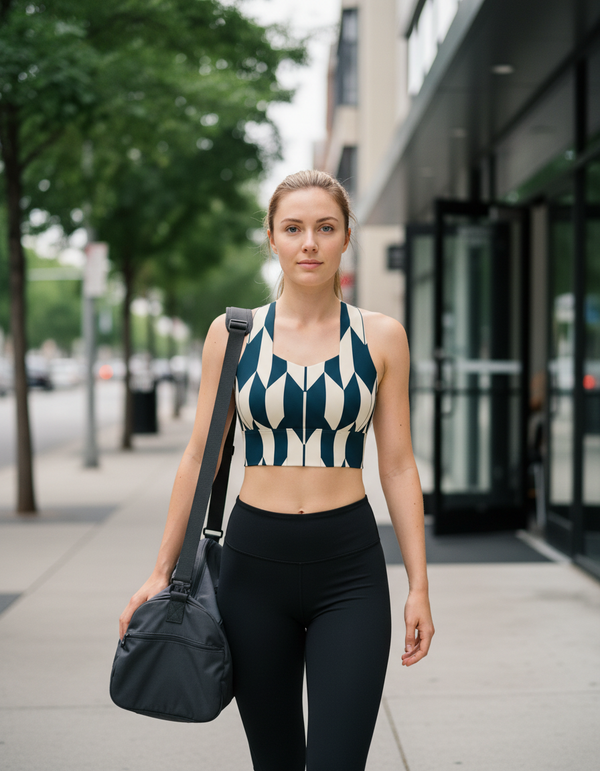 Black sports bras — Dripper