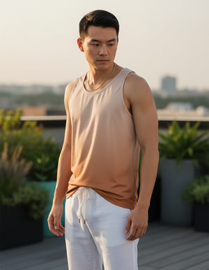 Men's Angora Celestia tank tops