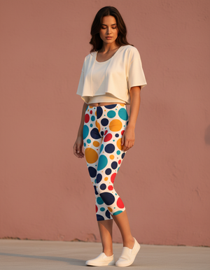 Memphis Collection Capri Leggings capri leggings