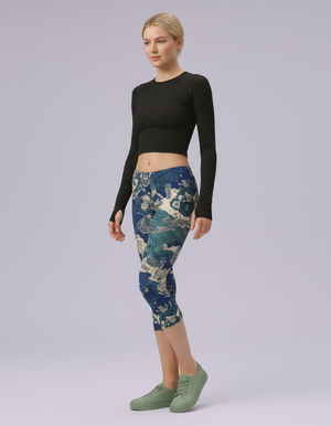 Marina Ehon Leggings Capri Leggings — Dripper