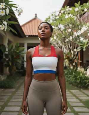 Dutch Collection longline sports bras