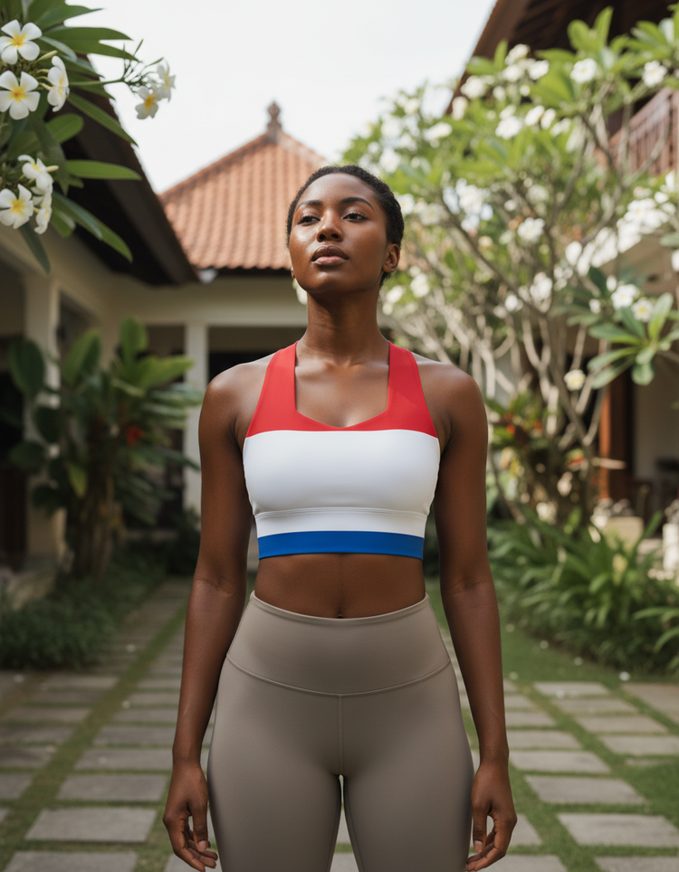 Harmony Wave Longline Sports Bra