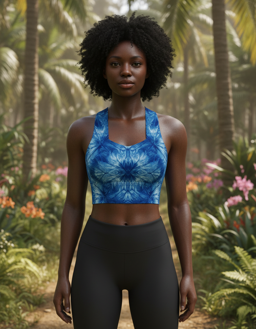 Kumo Sports Bra Longline Sports Bra — Dripper