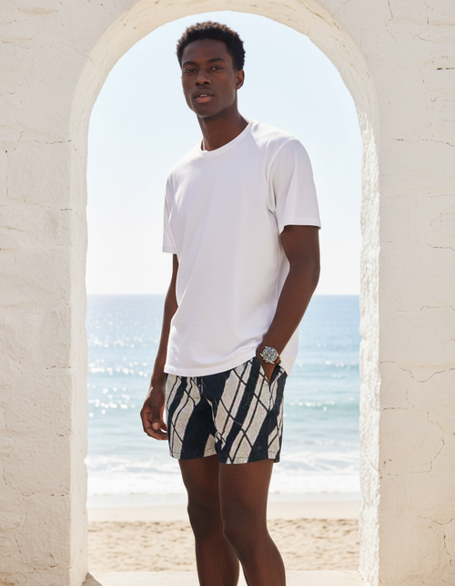 Duet men's swim trunks