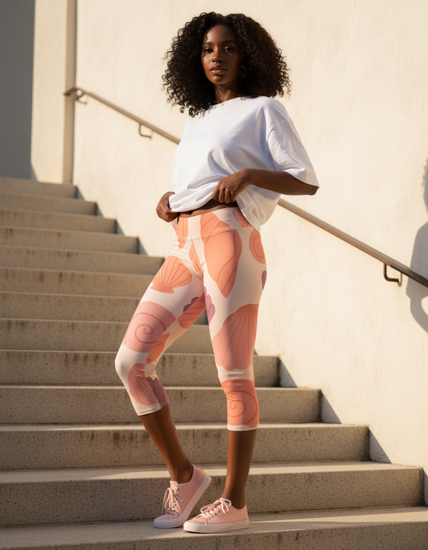 Seashell Collection capri leggings