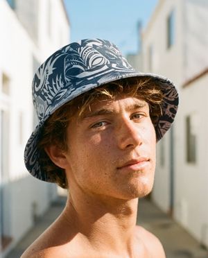 Unisex Blue Aura Nalu Uli Bucket Hat Bucket Hat — Lolekai