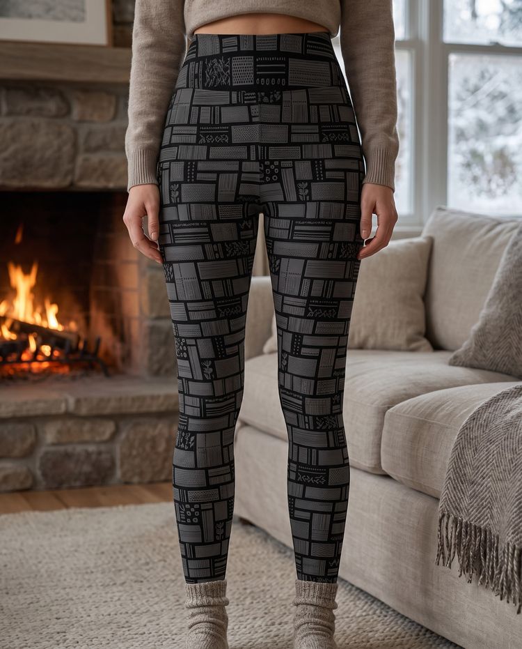 Ink Stagger women's base layer bottoms