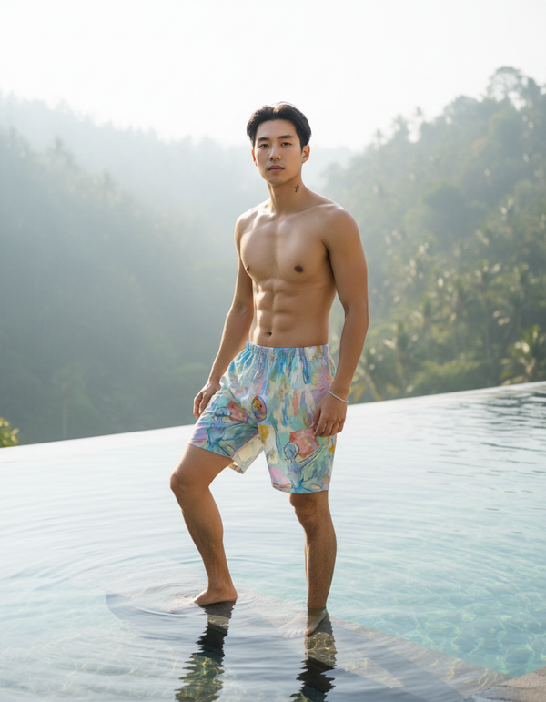 Men's Swim Trunks in Eclat
