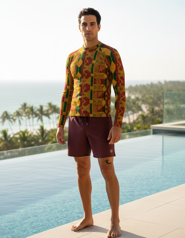 African Collection rashguards
