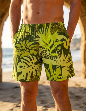 Acacia Makani Poni men's swim trunks