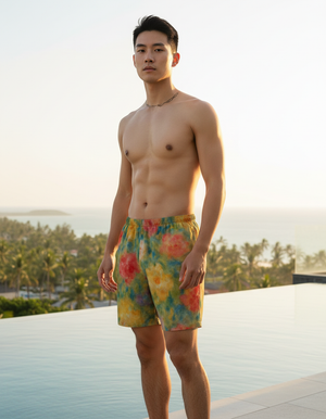 Bloom Men's Swim Trunks Men's Swim Trunks — Dripper