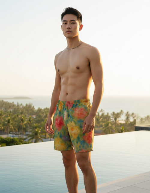 Bloom Men's Swim Trunks Men's Swim Trunks — Dripper
