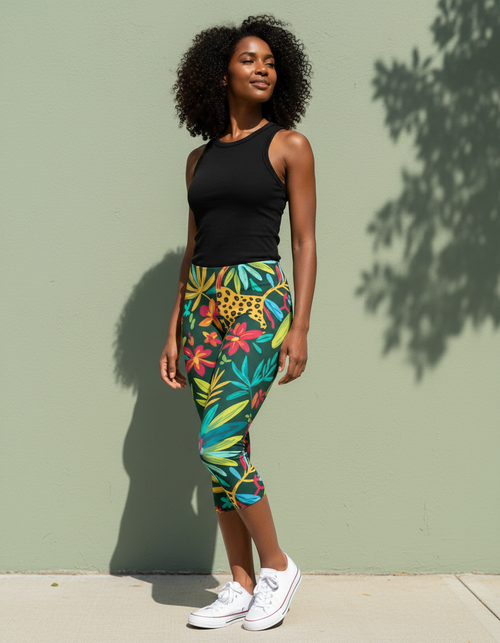 Serenity capri leggings