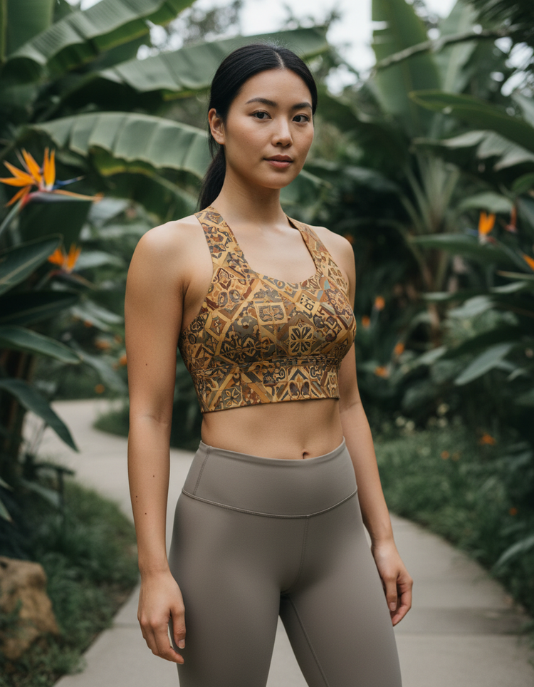 Spiral Harmony Helix Longline Sports Bra