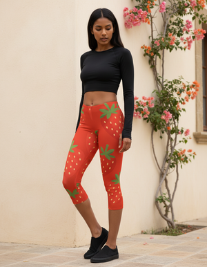 Fruition Leggings Capri Leggings — Dripper