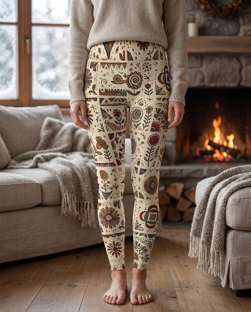 Woodcut Base Layer Bottoms