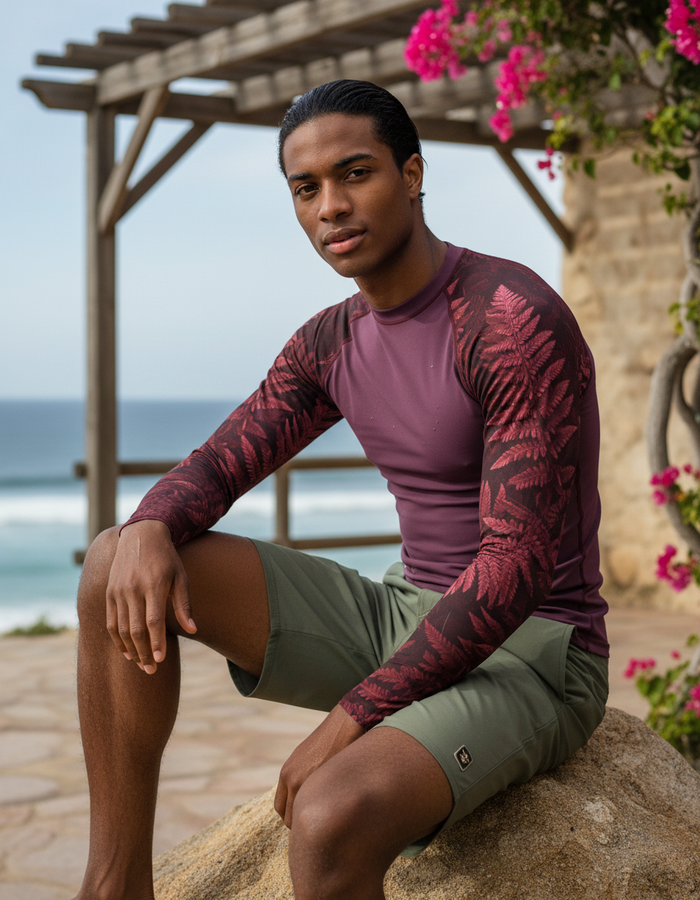Rashguard — Men's Amaranth Emerald
