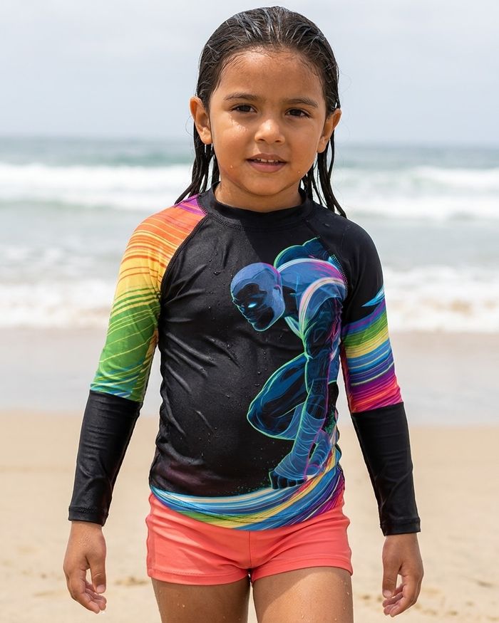 Rashguard — Girls Spectrum