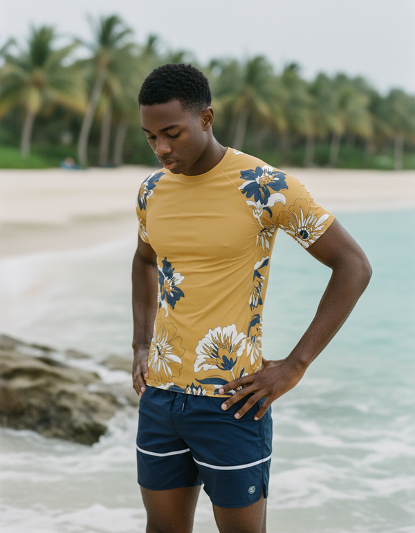 Silk Bloom Rash Guard rashguards