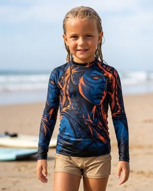 Girls Amazon girls youth rashguards