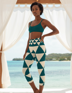 Mizuki Capri Yoga Leggings bikini — Dripper