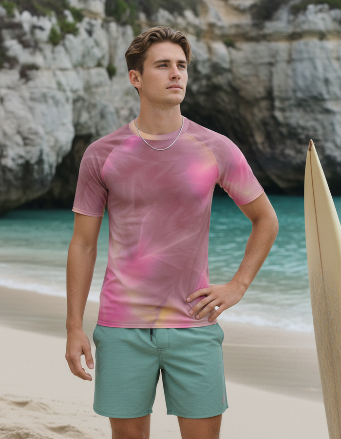 Rashguard — Men's Amaranth Frost