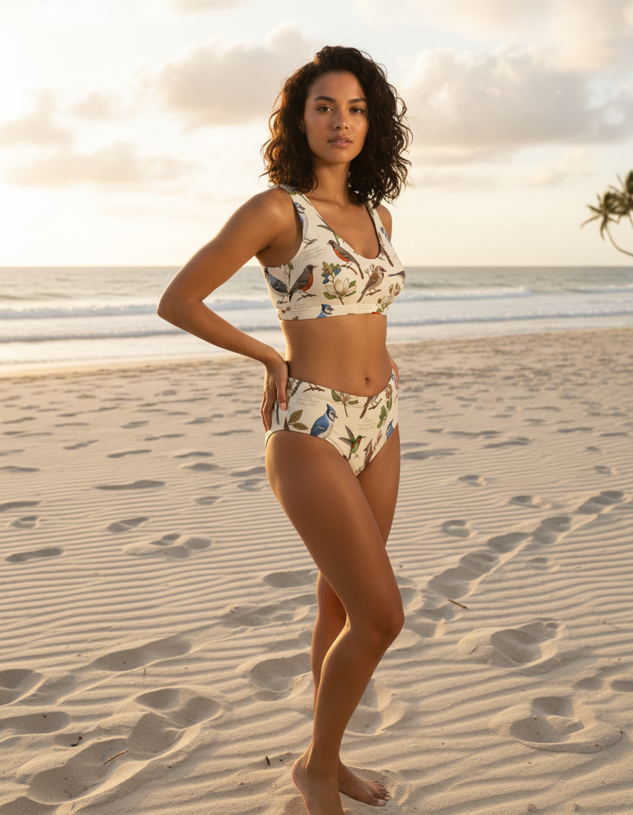 Nest High-Waisted Bikini Top