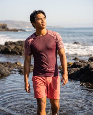 Amaranth Riad Rash Guard Men's Rashguard — Lolekai