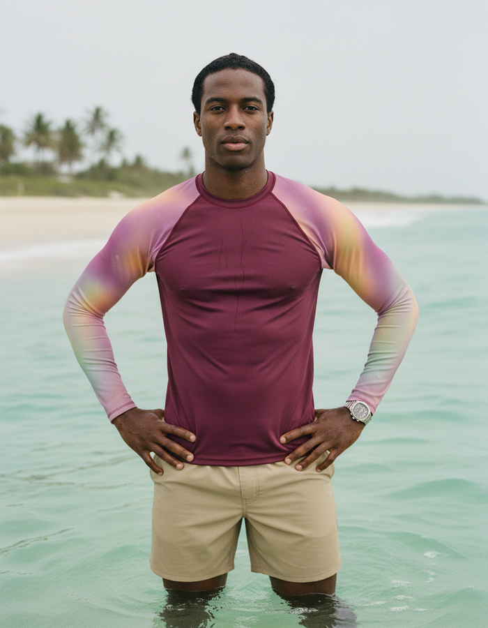 Rashguard — Men's Amaranth Chroma