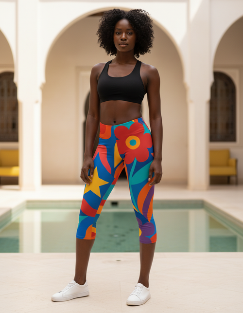 Serenity capri leggings