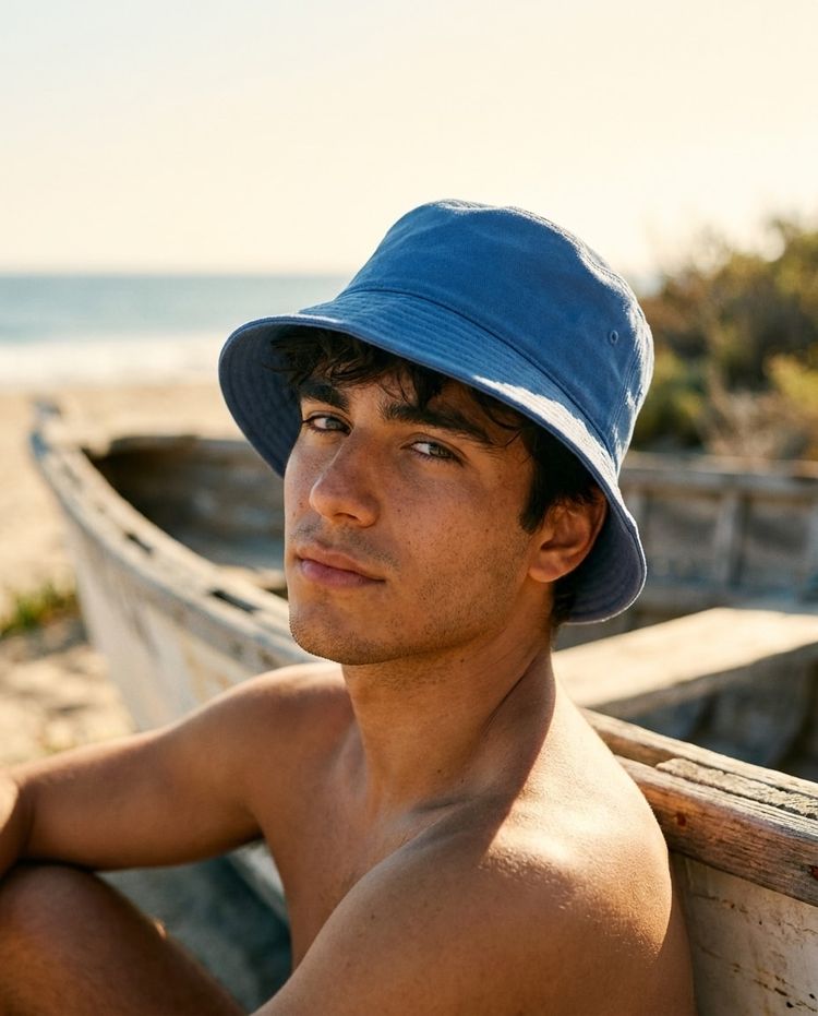 Marina Dusty Rose & Clay bucket hats