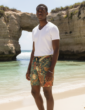 Kaze Men's Swim Trunks Men's Swim Trunks — Dripper