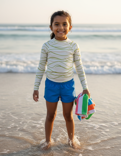 Lime girls rashguards — Lolekai