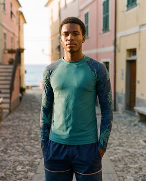 Alexandrite Kumo Rash Guard Men's Rashguard — Lolekai