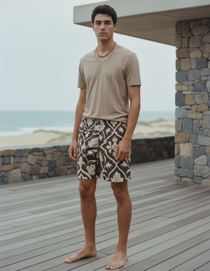White Onyx Bosphorus men's swim trunks