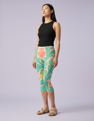 Aurelia Leggings Capri Leggings — Dripper