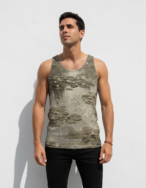 White Onyx Elysian Tank Top Men's Tank Top — Dripper