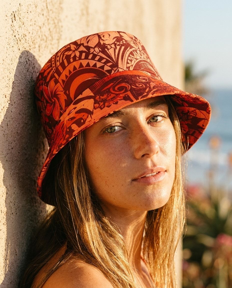 Lava Falls Honua Lehua bucket hats — view 1 of 2